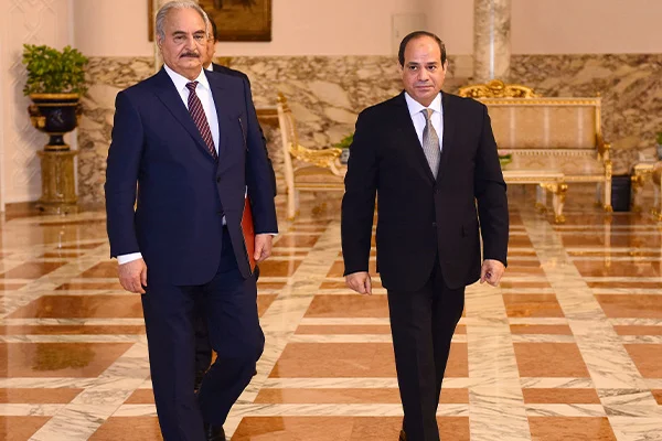 Sisi'nin sarayında 'Libya' toplantısı
