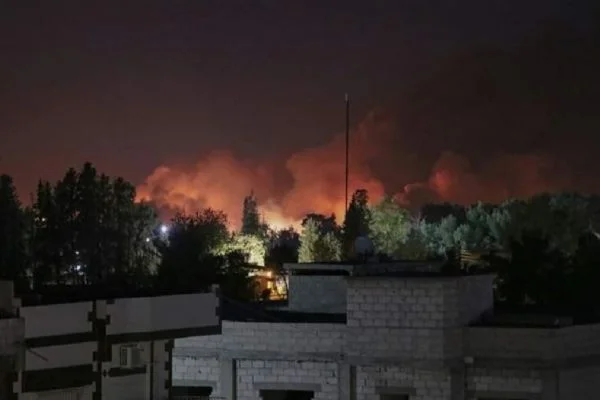 Suriye'de terör örgütü PKK/YPG'ye ait silah deposunda patlama