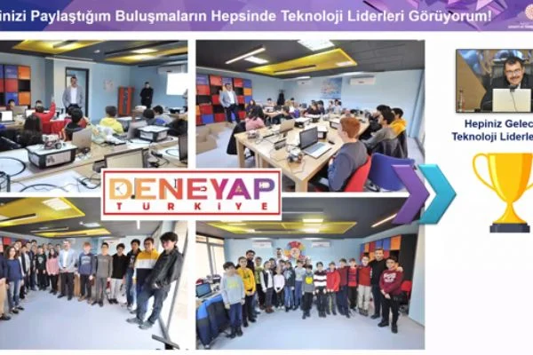 TÜBİTAK Başkanı, 'Deneyap' öğrencileriyle buluştu