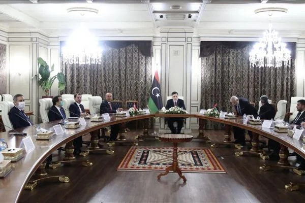 Türk heyeti Libya'da