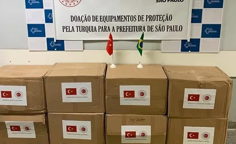 Türkiye'den Brezilya'ya koronavirüs yardımı