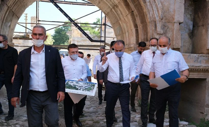 2000 yıllık surlar eski ihtişamına kavuşuyor