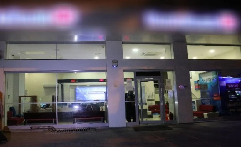 Ankara'da 1 dakika süren banka soygunu