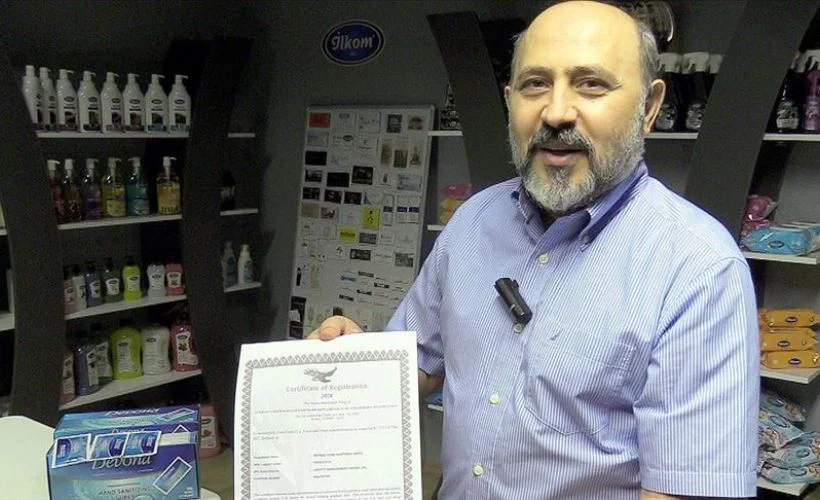 Antibakteriyel tek kullanımlık mendil üretip Amerika'ya ihraç ediyor