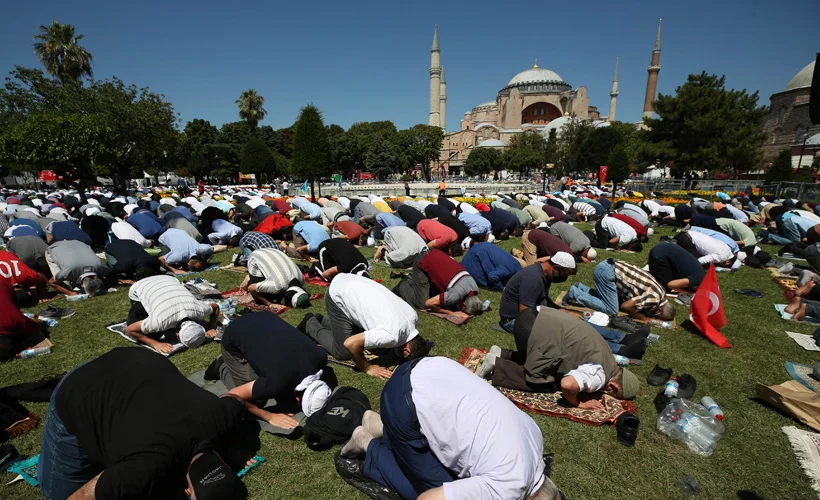 Ayasofya Alman basınında: Erdoğan'ın gençlik hayali gerçek oldu