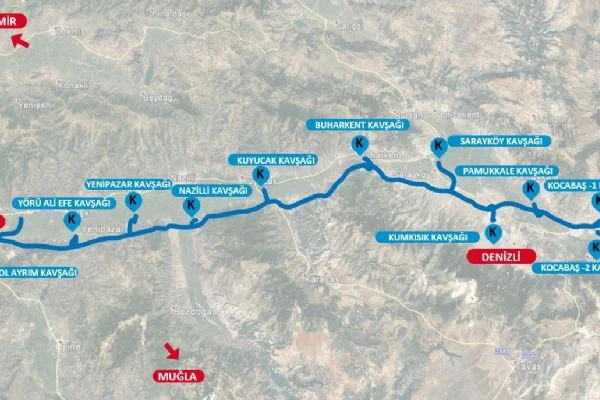 Aydın-Denizli otoyolu 3 yıl içerisinde hizmete açılacak