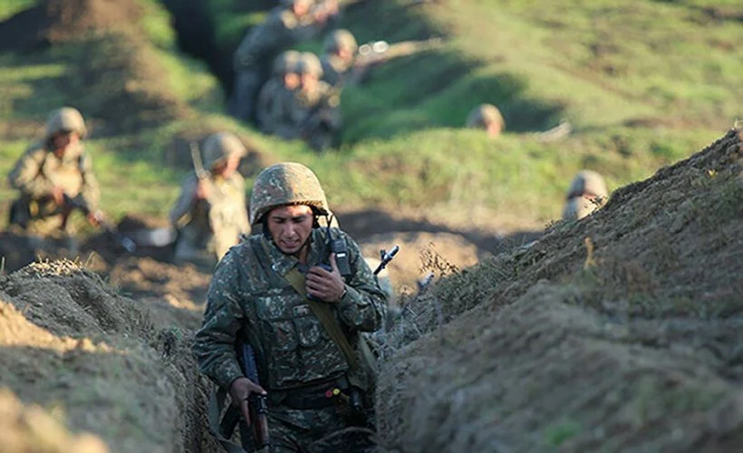 Azerbaycan: Nahçıvan yönünde de ateşkes ihlal eden Ermenistan'a ait bir askeri araç imha edildi