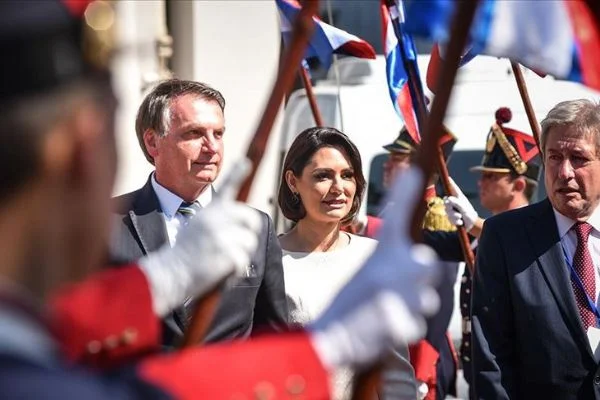 Brezilya Devlet Başkanı Bolsonaro'nun eşinde Kovid-19 tespit edildi