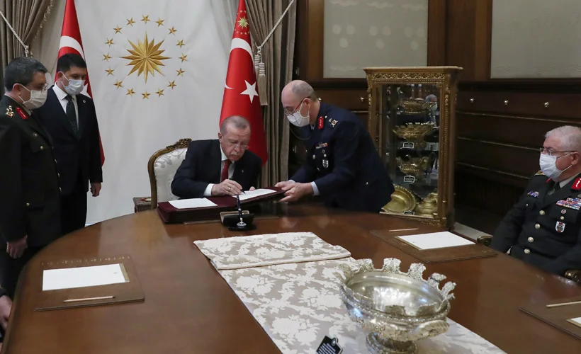 Erdoğan, YAŞ kararlarını onayladı