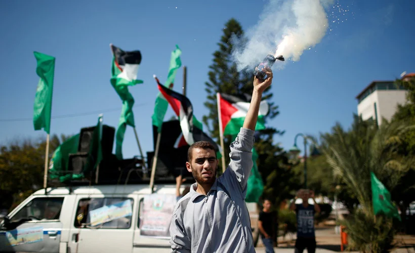 Fetih ve Hamas İsrail'e karşı birlikte hareket etmek için Gazze'de toplandı