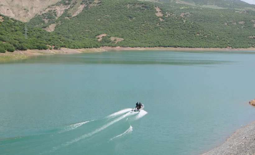 Gülistan Doku arama çalışmaları için baraj boşaltılmaya başlandı