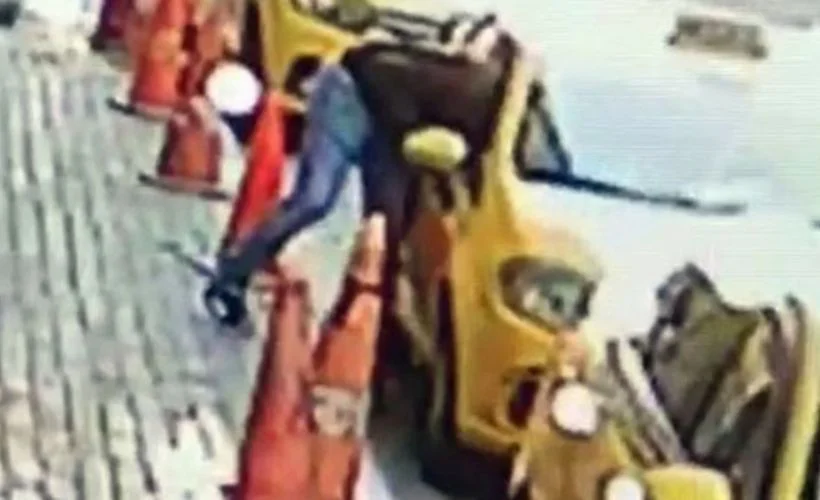 Güngören'de hem hırsızlık yaptı, hem de selam verdi