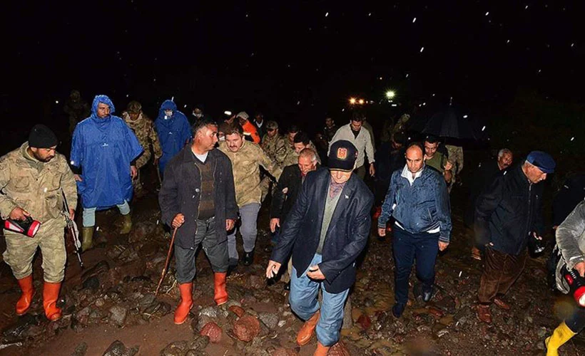 Iğdır'da sel hasara neden oldu