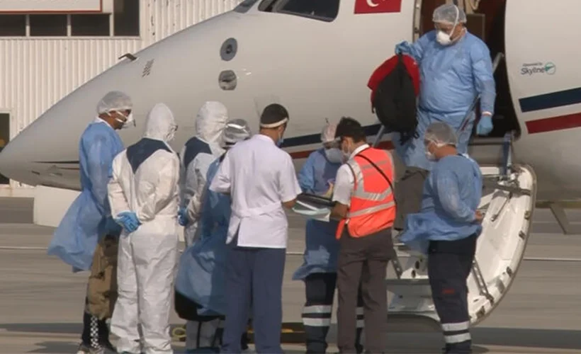 Kırgızistan'da koronavirüse yakalanan 4 Türk İstanbul'a getirildi