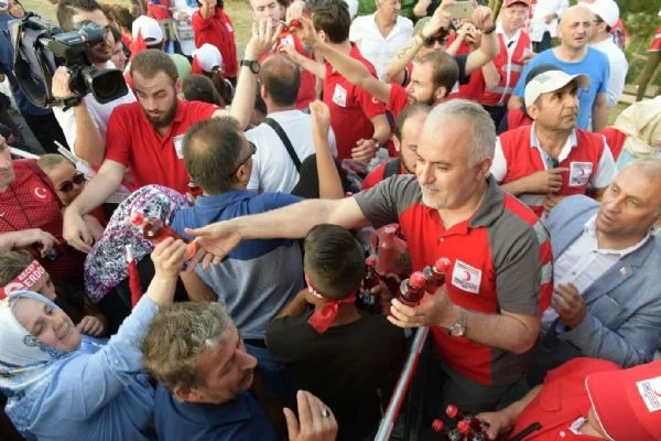 Kızılay 15 Temmuz etkinliklerinde meydanlarda olacak