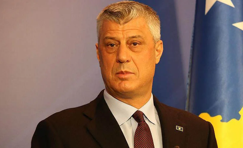 Kosova Cumhurbaşkanı Thaçi, ifade vermek için Lahey'e gitti