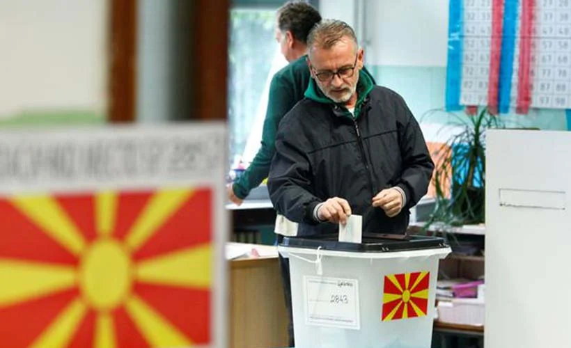 Kuzey Makedonya'da ertelenen genel seçim yarın