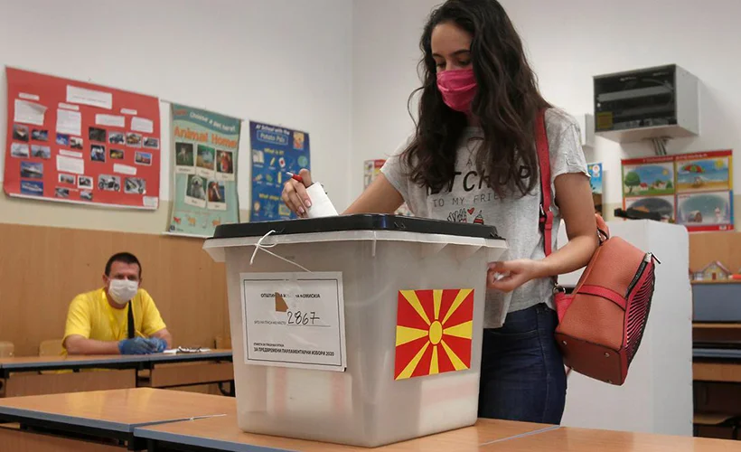 Kuzey Makedonya'daki genel seçimde oyların yüzde 93,96'sı sayıldı