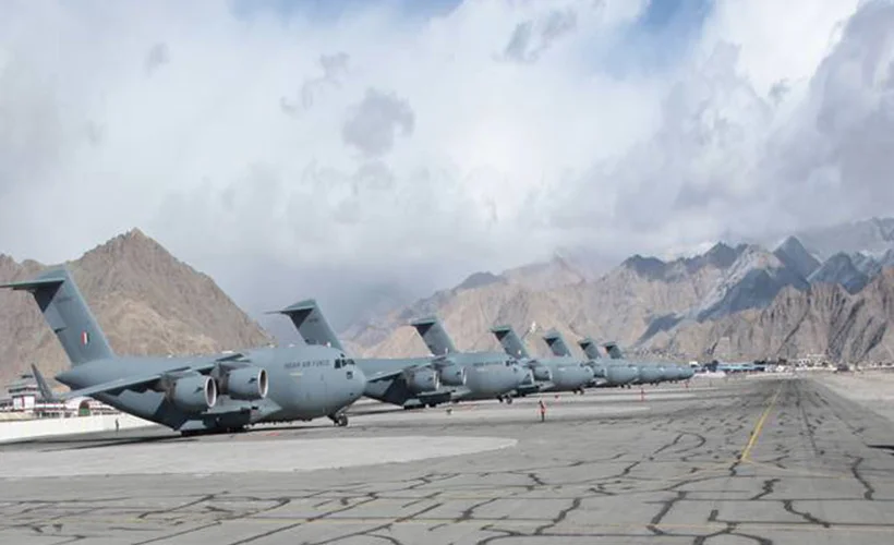 Ladakh'taki hava üssünde hareketlilik!
