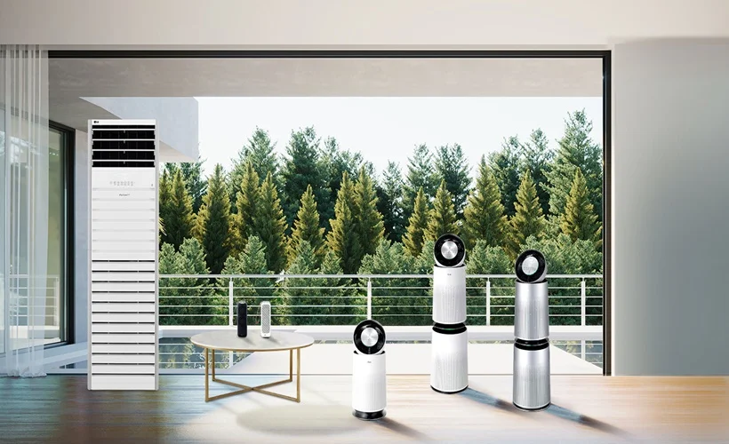 LG'nin yeni modellerinden 'havalı' sunum