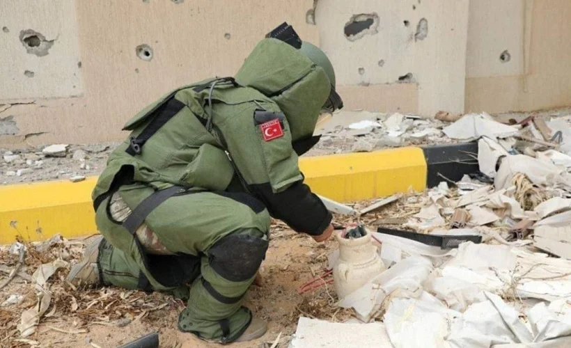 Libya'da 150 alan Hafter milislerince yerleştirilen mayınlardan temizlendi