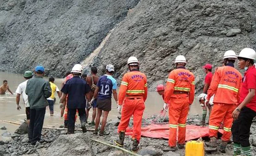 Myanmar'da yerleşim madeninde heyelan: En az 160 ölü