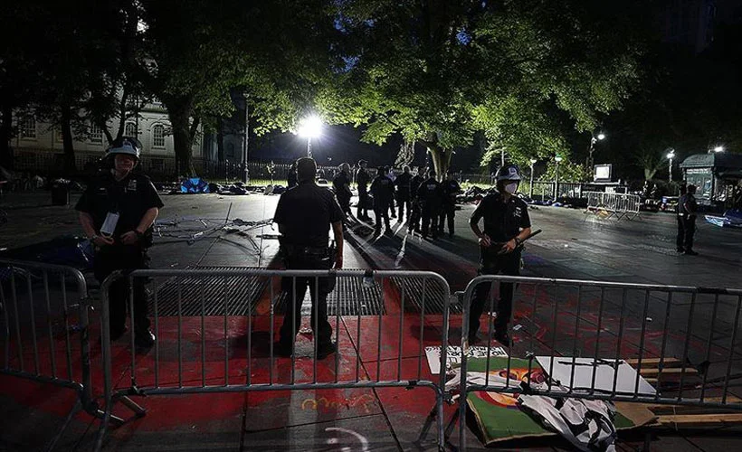 New York'ta bir aydır işgal eylemi yapan protestocular dağıtıldı