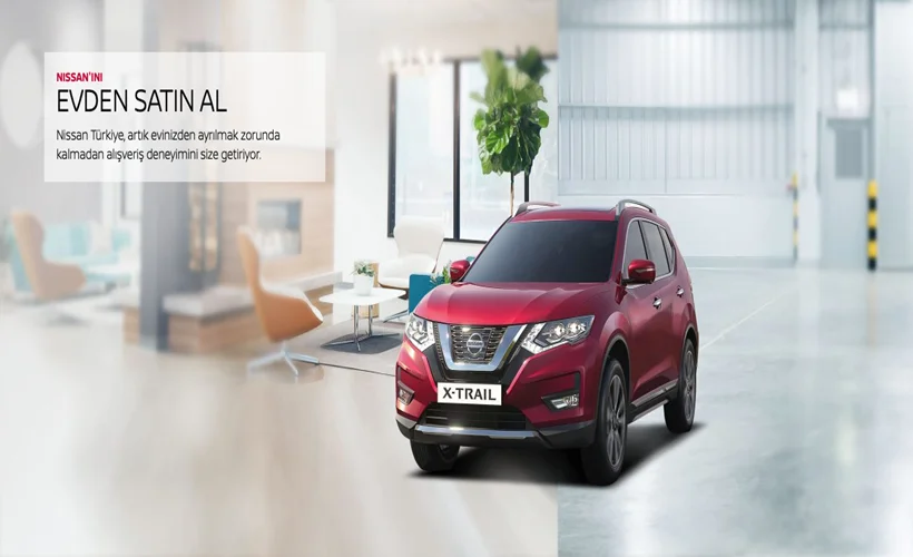 Nissan'dan "Evden Satın Al" uygulaması