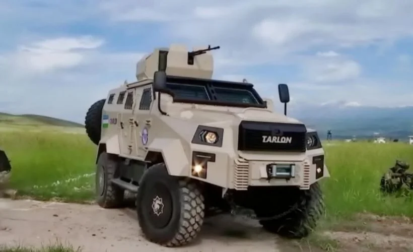 Özbekistan, ilk askeri aracının üretimine başladı.