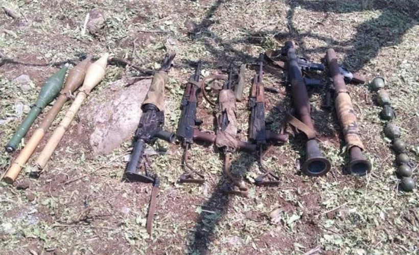 Pençe-Kaplan Operasyonu'nda 3 PKK'lı terörist mühimmatları ile etkisiz hale getirildi