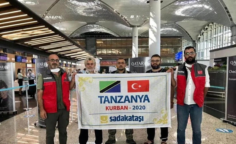 Sadakataşı kurban ekipleri yola çıktı