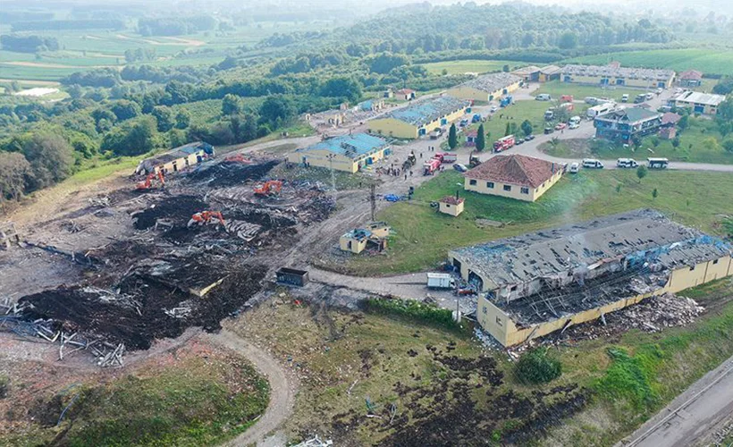 Sakarya'da havai fişek fabrikasındaki patlamaya ilişkin 4 tutuklama