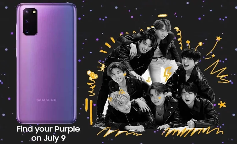 Samsung, BTS özel serisinin ön siparişlerini almaya başladı