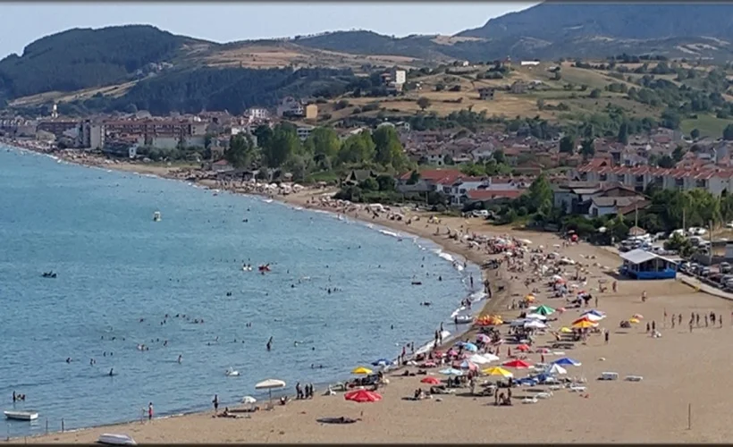 Tekirdağ'da 'mavi bayraklı' serinlik