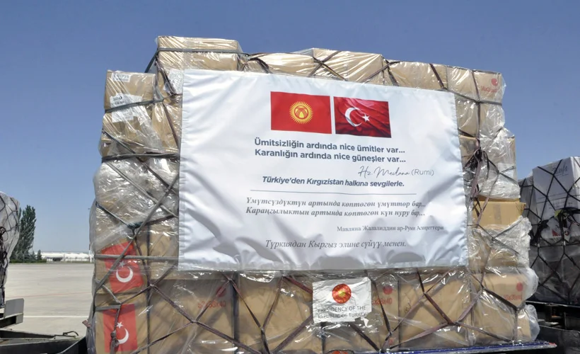Türkiye'den Kırgızistan'a tıbbı yardım desteği