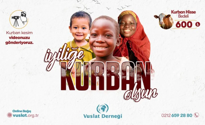 Vuslat Derneği 4 kıta 20 ülkede kurban organizasyonu gerçekleştiriyor