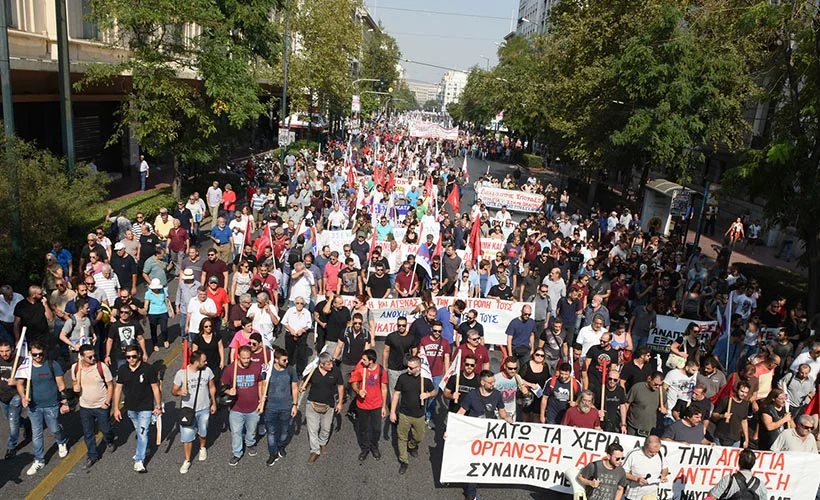 Yunanistan'da gösterilere sınırlama geliyor