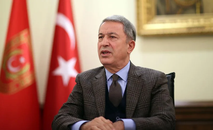 Bakan Akar: Hocalı'da soykırım yapan Ermenistan'a karşı Azerbaycan'ın yanındayız