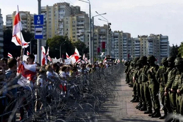 Belarus'taki gösterilerde 173 kişi gözaltına alındı