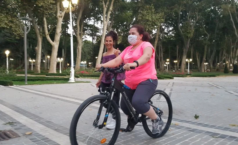 Bisiklet ve yoga farkındalığı geliştiriyor