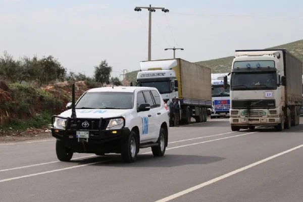 BM İdlib'e 20 TIR insani yardımda bulundu