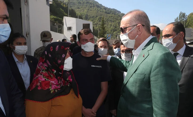 Cumhurbaşkanı Erdoğan, Giresun'da