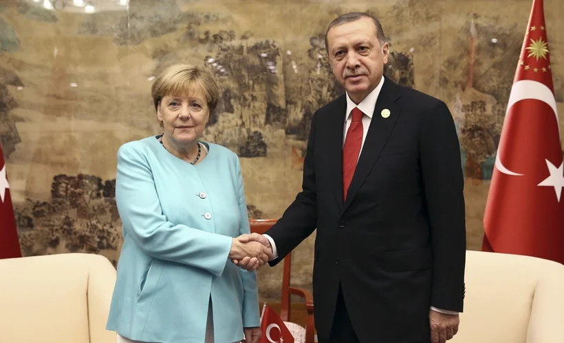 Erdoğan ve Merkel'den Doğu Akdeniz görüşmesi
