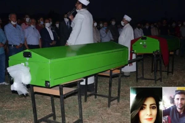 Evlilik hazırlığı yapan çift trafik kazasında hayatını kaybetti, yan yana toprağa verildi