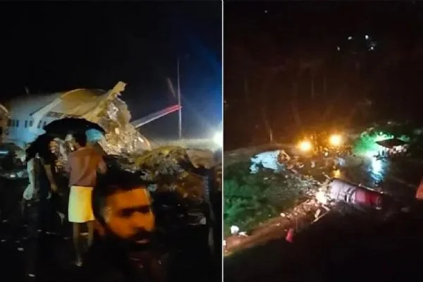 Feci kaza! Hindistan uçağı iniş sırasında ikiye bölündü