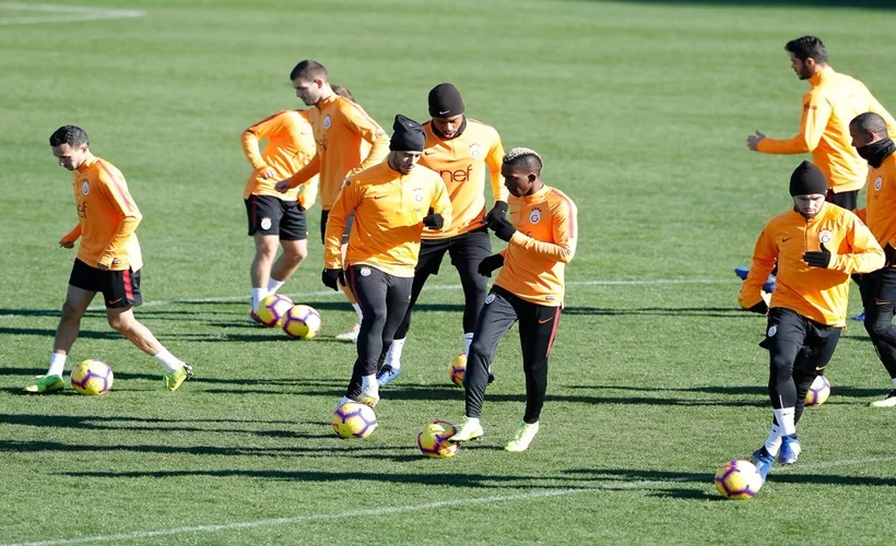 Galatasaray çalışmaya hız verdi