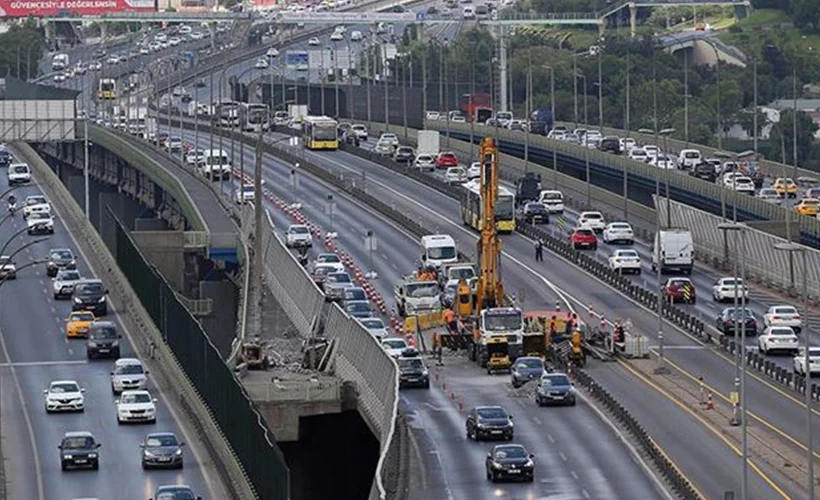 Haliç Köprüsü'ndeki bakım çalışmalarının ikinci etabı başladı