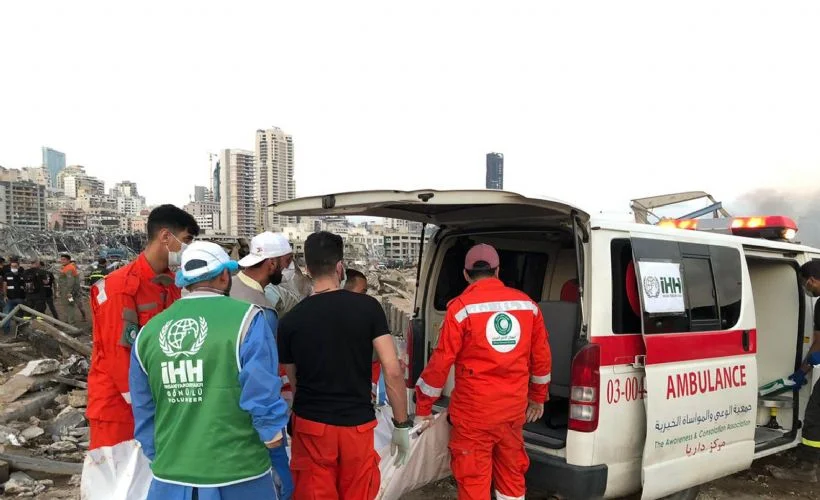 İHH ekipleri Beyrut'ta çalışmalara başladı