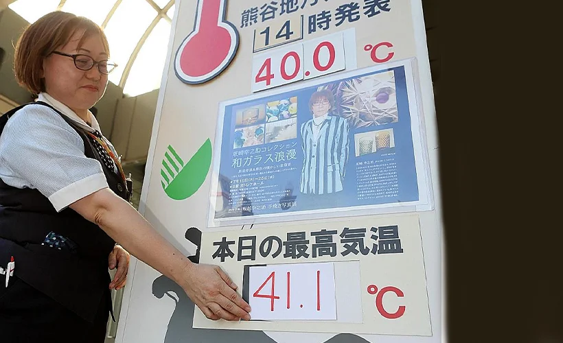 Japonya'da aşırı sıcaklar öldürüyor