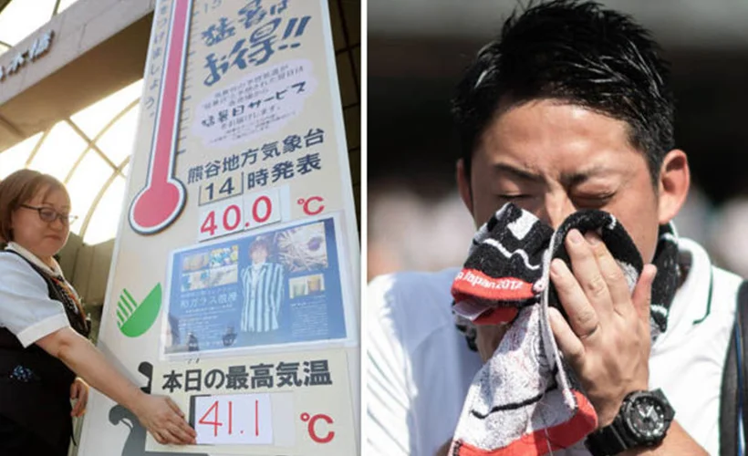 Japonya'da aşırı sıcaklardan 131 kişi öldü